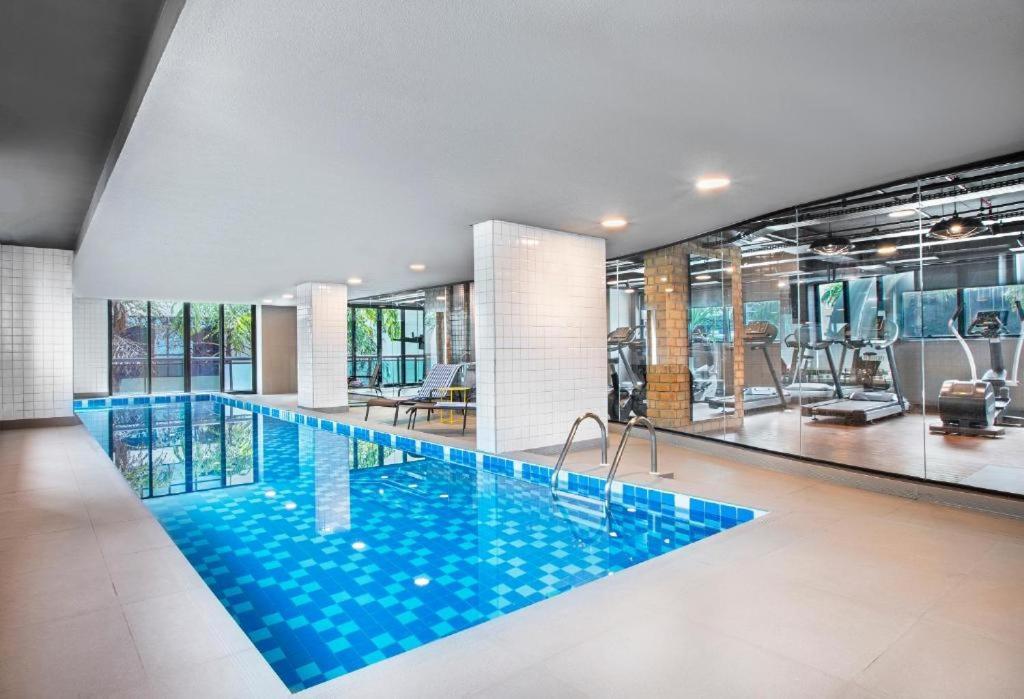 Sleep Inn International Business Ibirapuera Chic Apto Particular Сан-Пауло Экстерьер фото